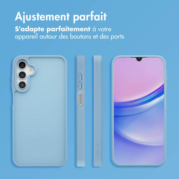 imoshion Coque Color Guard Samsung Galaxy A15 (5G) - Bleu clair