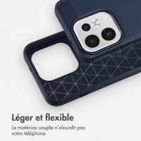 imoshion Coque Brushed Oppo Reno 16 / 16 Pro - Bleu foncé