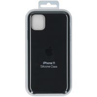 Apple Coque en silicone Apple iPhone 11 - Noir