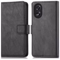 imoshion Étui de télephone portefeuille de luxe Oppo A18 / Oppo A38 - Noir