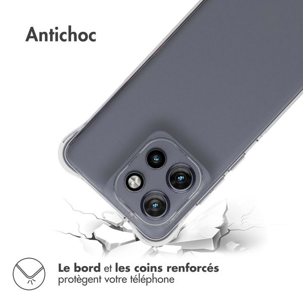 imoshion Shockproof Case Motorola Thinkphone 25 / Edge 50 Neo / Edge 60 Neo - Transparent