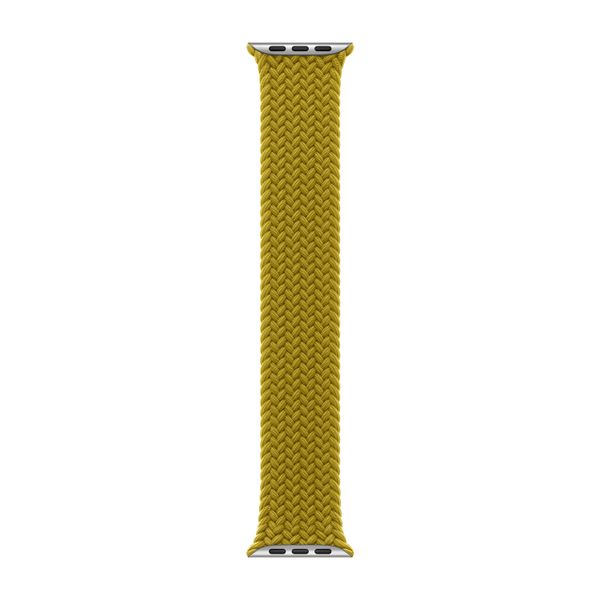Apple Bracelet Solo tressé Apple Watch | 44/45/46/49 mm - Taille 8 - Chartreuse