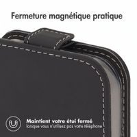 Accezz Étui à rabat Apple iPhone 18 Pro Max / 17 Pro Max - Noir