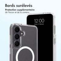 Accezz Coque arrière Xtreme Impact avec MagSafe Samsung Galaxy S26 FE - Transparent