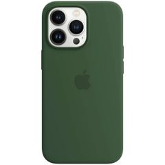 Apple Coque en silicone MagSafe Apple iPhone 13 Pro - Clover