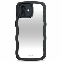 Holdit Coque Wavy Apple iPhone 12 (Pro) - Black / Mirror