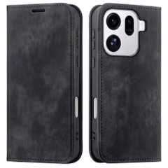 imoshion Étui de téléphone portefeuille Slim Oppo Find X9 Pro - Noir
