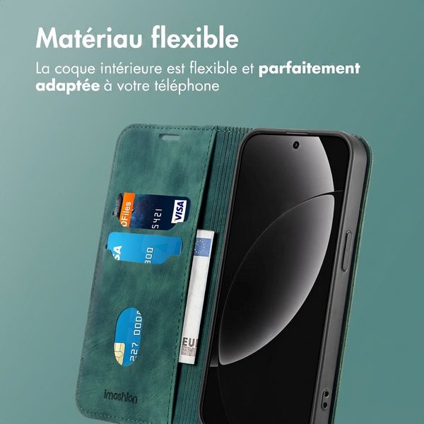 imoshion Étui de téléphone portefeuille Slim Realme GT 8 Pro - Vert
