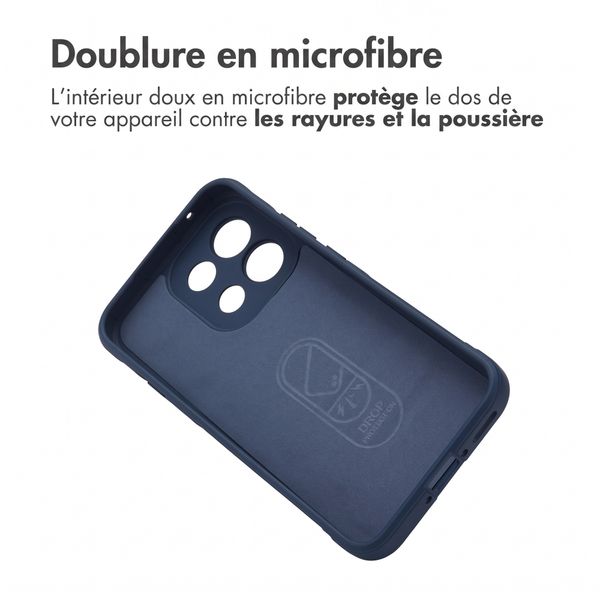 imoshion EasyGrip Backcover Oppo Reno 16 F - Bleu foncé