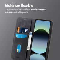 imoshion Étui de téléphone portefeuille Slim Xiaomi Redmi Note 14 (5G) - Noir