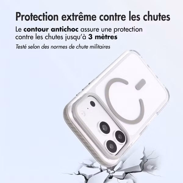 imoshion Coque Combat MagSafe Apple iPhone 18 Pro Max / 17 Pro Max - Gris