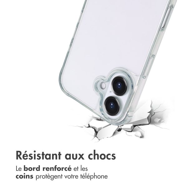 imoshion Coque avec cordons de téléphone Apple iPhone 16 - Perles