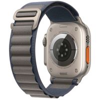 WiWu Bracelet Alpine en nylon Apple Watch | 44/45/46/49 mm - Bleu