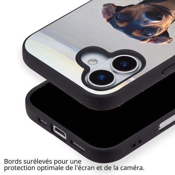 Concevez votre propre coque en gel Apple iPhone 17 - Noir