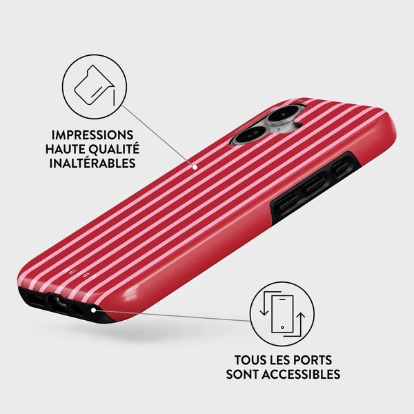 Burga Coque Tough MagSafe Apple iPhone 17 - Strawberry Jam