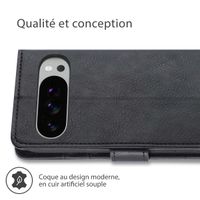 imoshion Étui de télephone portefeuille de luxe Google Pixel 10 / 10 Pro - Noir