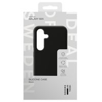 iDeal of Sweden Coque Silicone Samsung Galaxy S25 - Noir
