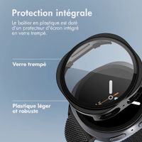 imoshion Coque rigide à couverture complète Samsung Galaxy Watch 8 (44 mm) - Noir