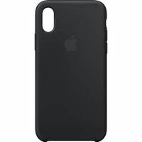 Apple Coque en silicone Apple iPhone X / Xs - Noir