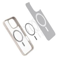 Spigen Coque Ultra Hybrid MagSafe Apple iPhone 16 Pro - Frost Natural Titanium