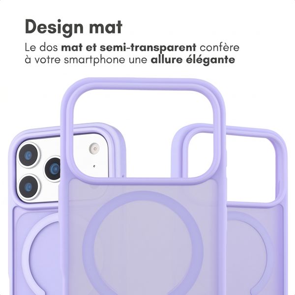 imoshion Coque Color Guard avec MagSafe Apple iPhone 18 Pro Max / 17 Pro Max - Lilas