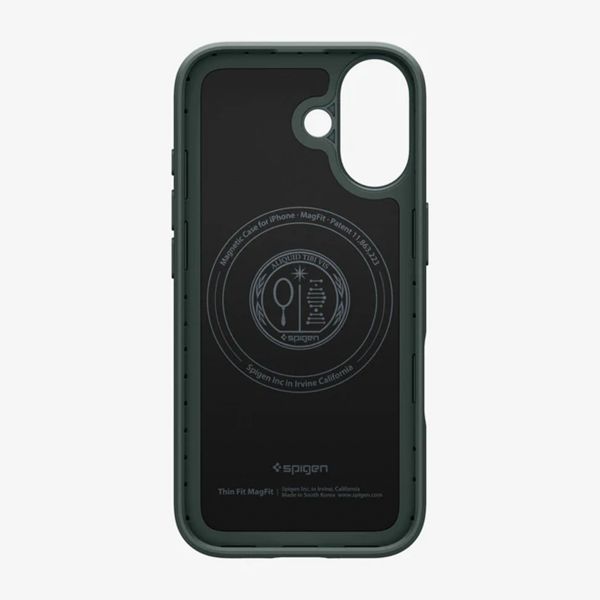 Spigen Coque Thin Fit avec MagSafe Apple iPhone 17 - Abyss Green