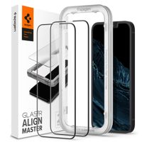 Spigen Protection d'écran en verre trempé AlignMaster Cover Apple iPhone 13 / 13 Pro