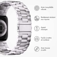 imoshion Bracelet acier Apple Watch | 44/45/46/49 mm - Argent
