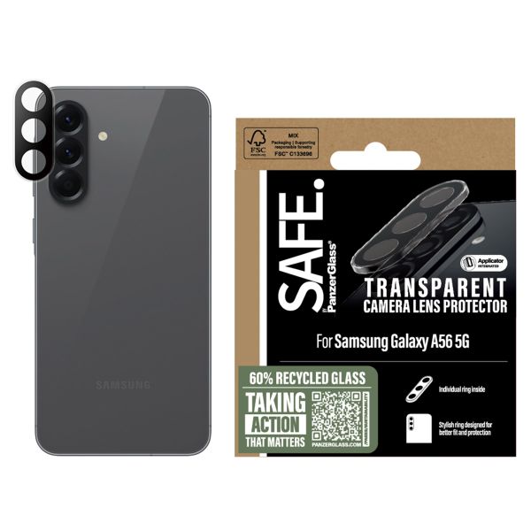 SAFE by PanzerGlass Protection d'objectif de caméra Samsung Galaxy A56 - Transparent
