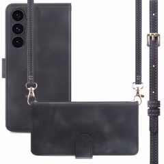 imoshion Etui de télephone portefeuille avec cordon Samsung Galaxy S25 FE - Noir
