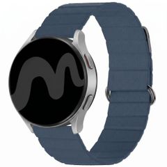 imoshion Bracelet en cuir magnétique  - Connexion universelle 20 mm - Bleu