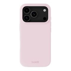 Holdit Coque en silicone MagSafe Apple iPhone 18 Pro Max / 17 Pro Max - Pale Pink