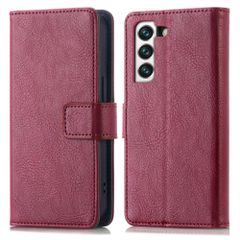 imoshion Étui de télephone portefeuille de luxe Samsung Galaxy S21 - Bordeaux