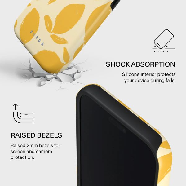 Burga Coque Tough MagSafe Apple iPhone 17 Pro Max - Lemon Tart