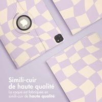 imoshion Coque tablette Design rotatif à 360° Apple iPad Air 13 pouces (2026) M4 / (2025) M3 / (2024) M2 - Dancing Cubes