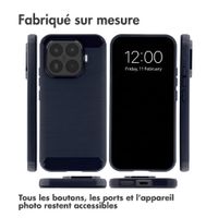 imoshion Coque Brushed Xiaomi 17T - Bleu foncé