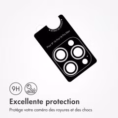 imoshion Lot de 2 protections d'objectif de caméra pour Apple iPhone 18 Pro / 18 Pro Max - Argent
