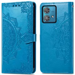 imoshion Etui de télephone Mandala Motorola Edge 40 Neo - Turquoise