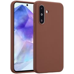 Accezz Coque Liquid Silicone Samsung Galaxy A36 / A56 - New Tea Brown