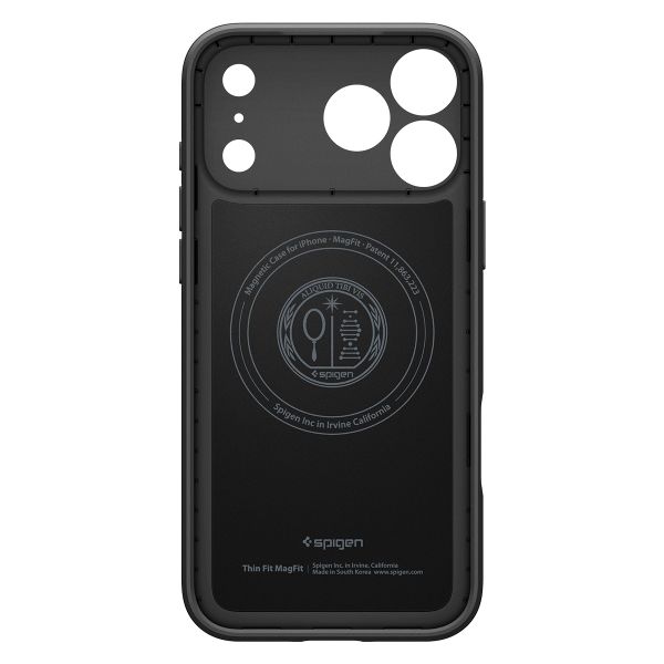 Spigen Coque Thin Fit avec MagSafe Apple iPhone 18 Pro / 17 Pro - Black