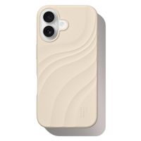 iDeal of Sweden Coque Soft Swirl Silicone MagSafe Apple iPhone 17 - Cloud Dancer