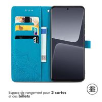 imoshion Etui de télephone Mandala Xiaomi 13 Pro - Turquoise