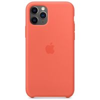 Apple Coque en silicone Apple iPhone 11 Pro - Clementine Orange