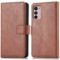 imoshion Étui de télephone portefeuille de luxe Motorola Moto G42 - Marron