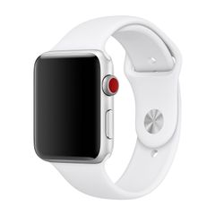 Apple Bracelet Sport Apple Watch | 38/40/41/42 mm - Taille M/L - Blanc