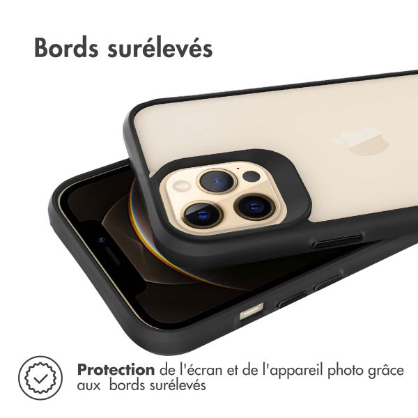 imoshion Coque Rugged Hybrid Apple iPhone 12 Pro Max - Noir