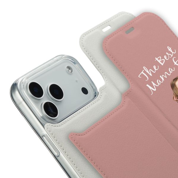 Concevez votre propre housse portefeuille Apple iPhone 17 Pro Max - Blanc