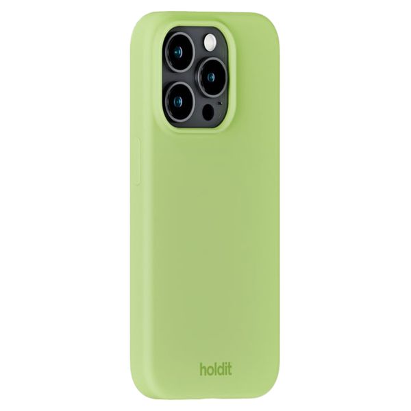 Holdit Coque Silicone Apple iPhone 15 Pro Max - Matcha