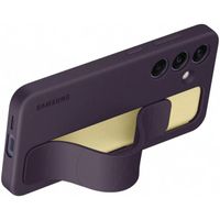 Samsung Coque arrière originale Standing Grip Samsung Galaxy S24 - Dark Violet