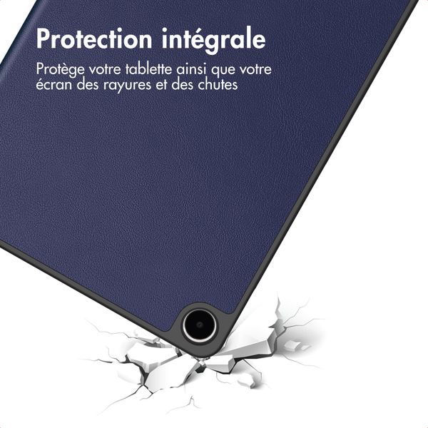 imoshion Coque tablette Trifold OnePlus Pad Go 2 / Oppo Pad 5 - Bleu foncé